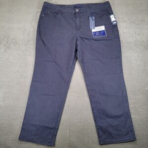 Bandolino Mandie Womens Size 22WS Blue Straight Leg Jeans Pants New